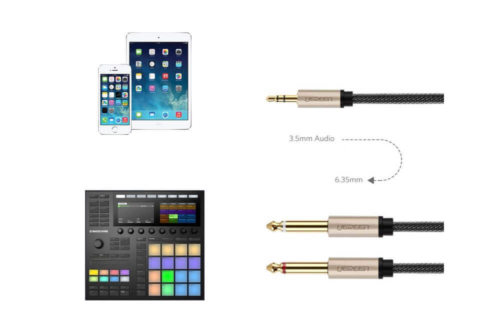 iPhone・iPadとMaschineを接続する図