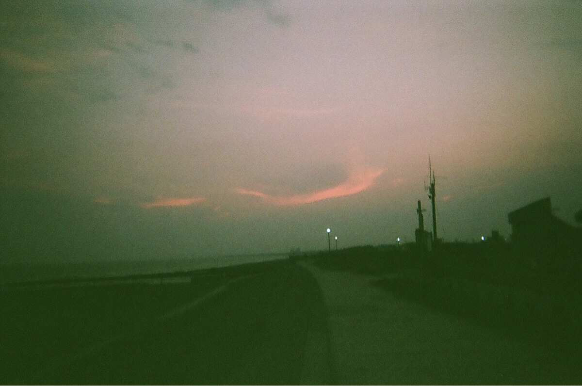 夕暮れ