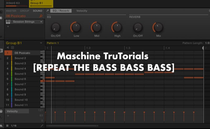 Maschine Lesson #2 ノートリピートを使ったリズミカルなメロディライン