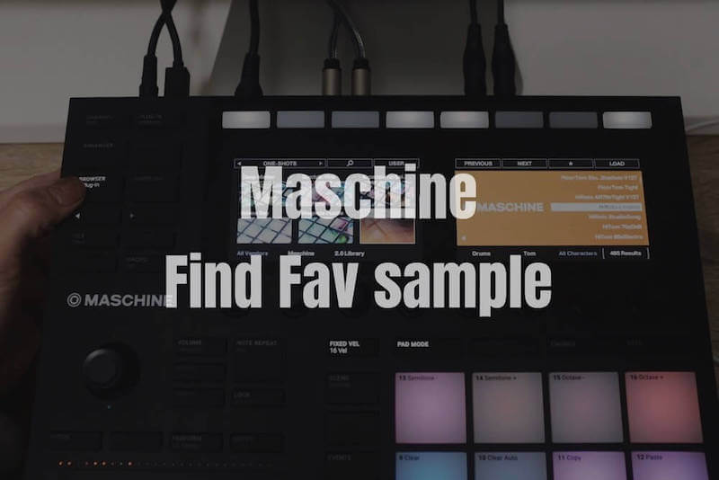Maschineで気に入ったプリセット・サンプル音源をデータベースから探す方法2つ