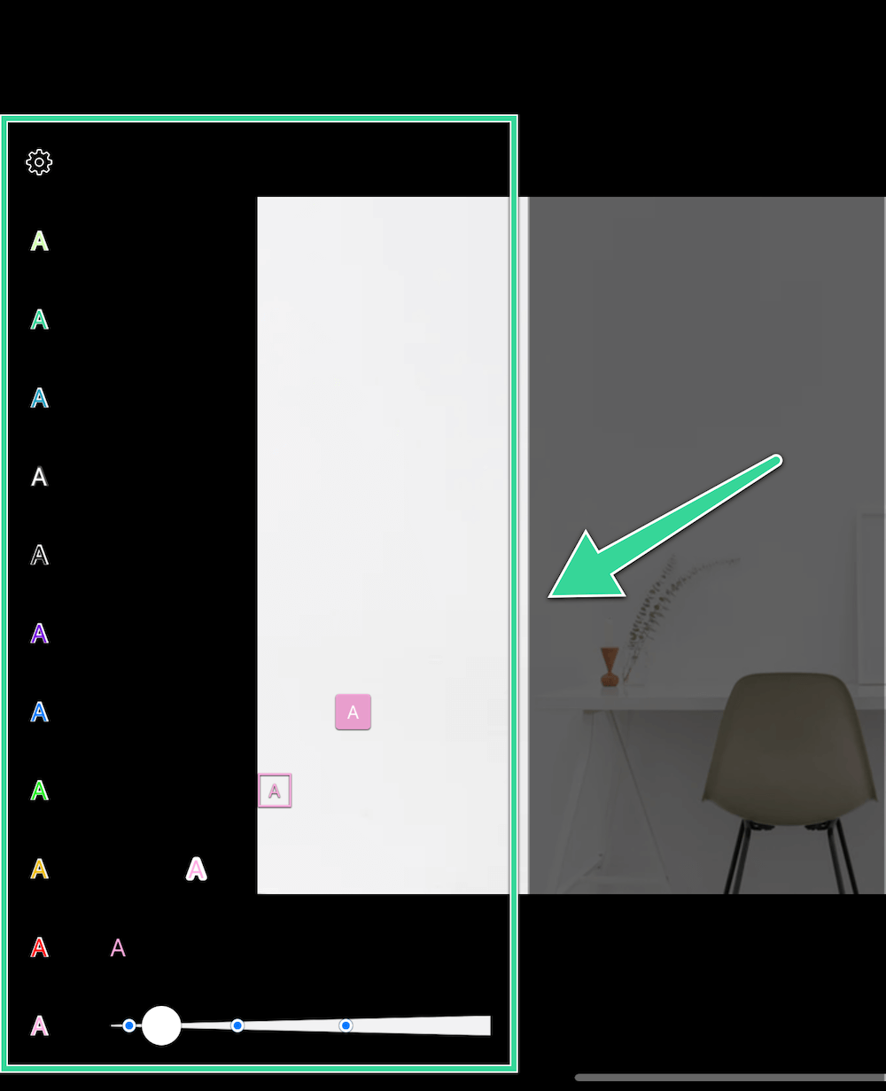 それぞれの機能を補助する形で左下に調節ツールがあります。こっちで文字や線の色・タイプなどを変更することが出来ます。