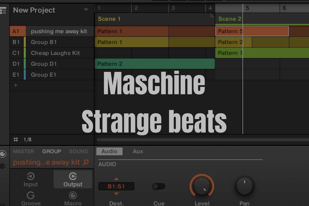 【Maschine】曲を全体的・部分的に変拍子にする（リズムを変える）方法